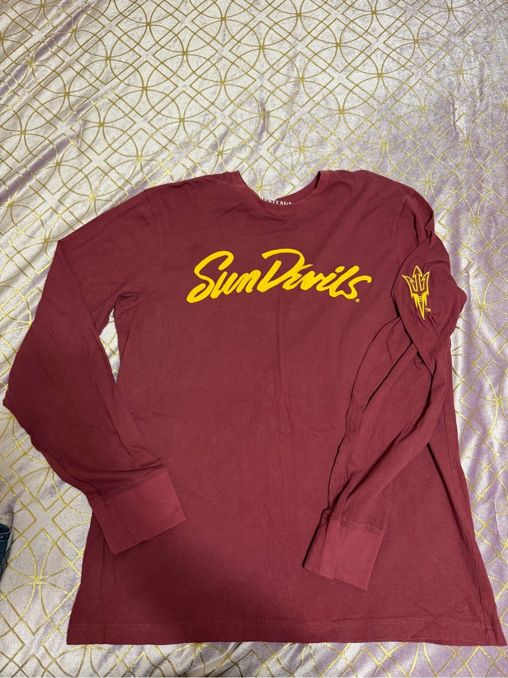 💥 MENS Arizona State "Sun Devils" Long Sleeve Tee